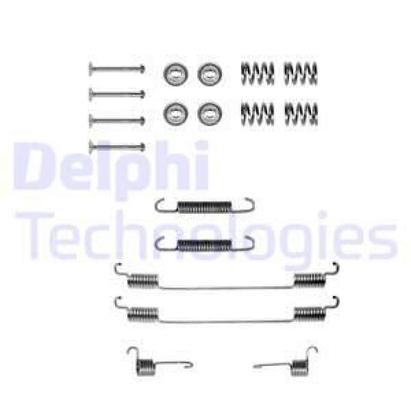 DELPHI Zubehörsatz Bremsbacken Trommelbremse Montagesatz