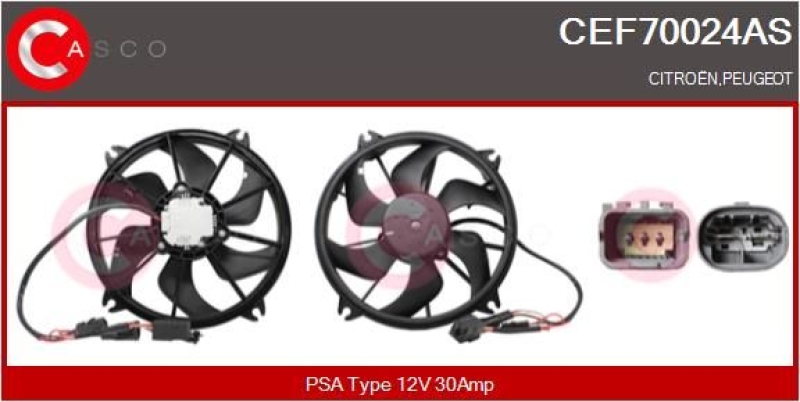 CASCO Electric Motor, radiator fan