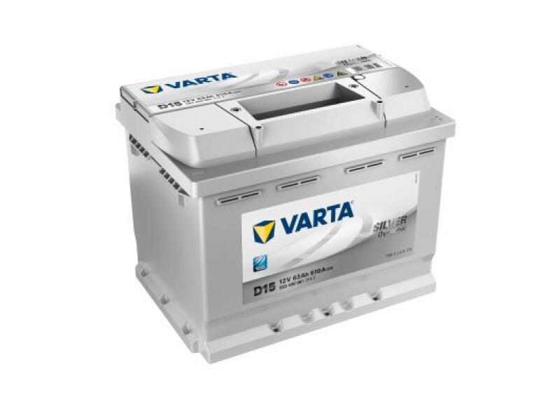 VARTA Starterbatterie SILVER dynamic 63Ah 610A