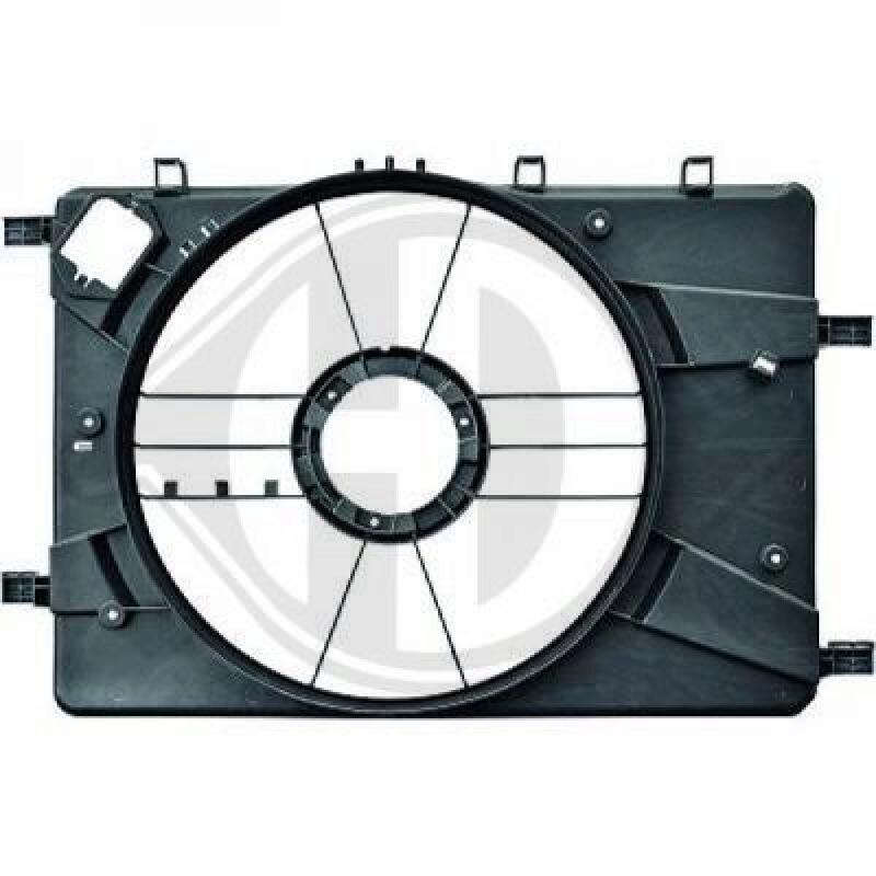 DIEDERICHS Support, cooling fan