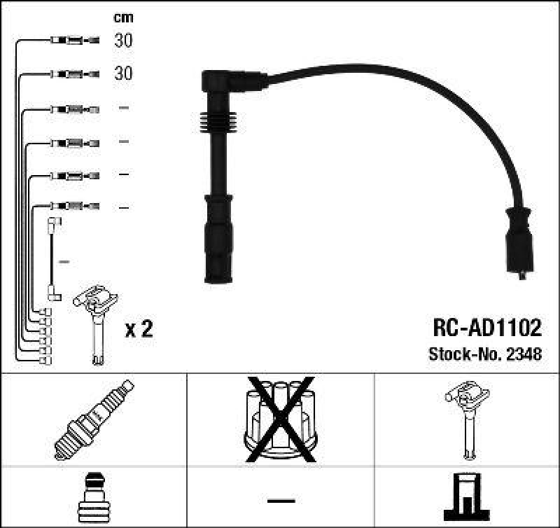 NGK Ignition Cable Kit