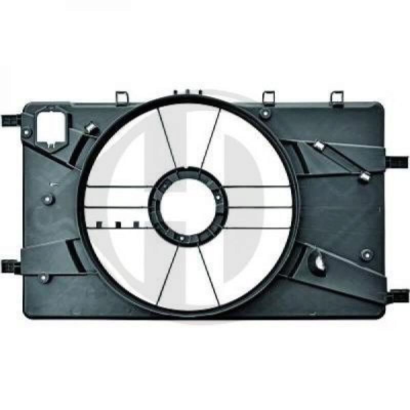 DIEDERICHS Support, cooling fan