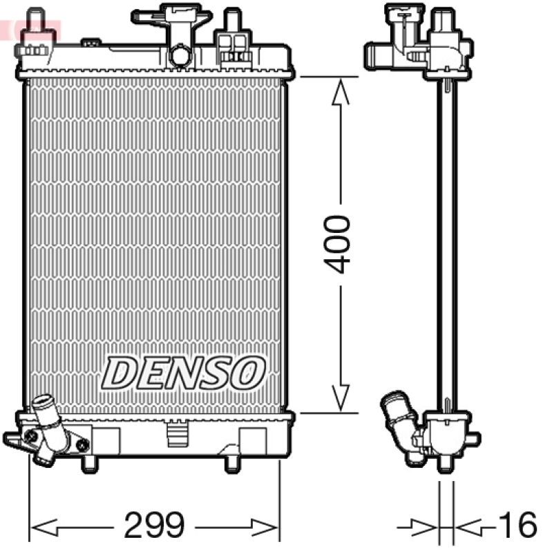 DENSO Kühler, Motorkühlung