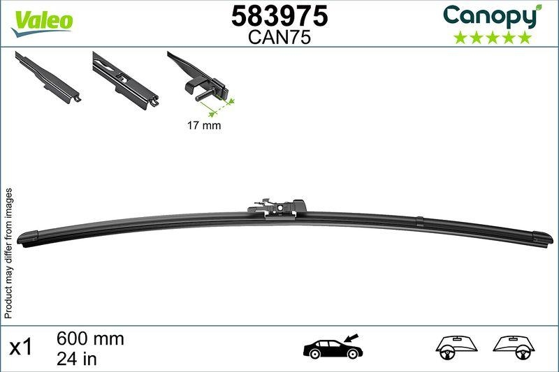 VALEO Wischblatt CANOPY