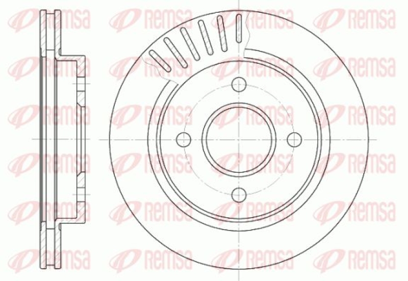 2x KAWE Brake Disc