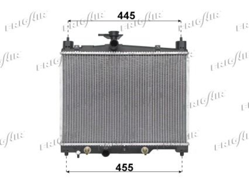 FRIGAIR Radiator, engine cooling