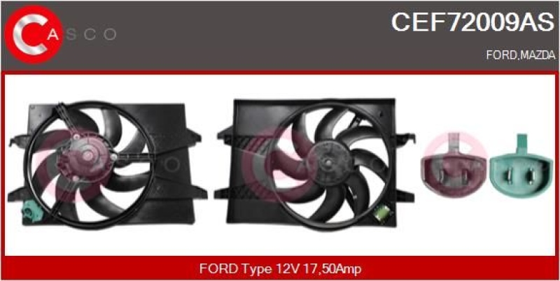 CASCO Electric Motor, radiator fan