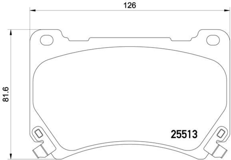 BREMBO Brake Pad Set, disc brake PRIME LINE