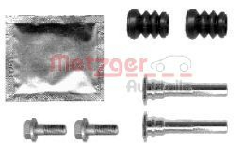 METZGER Führungshülsensatz, Bremssattel