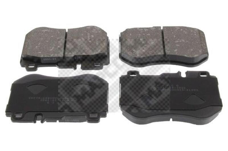 MAPCO Brake Pad Set, disc brake