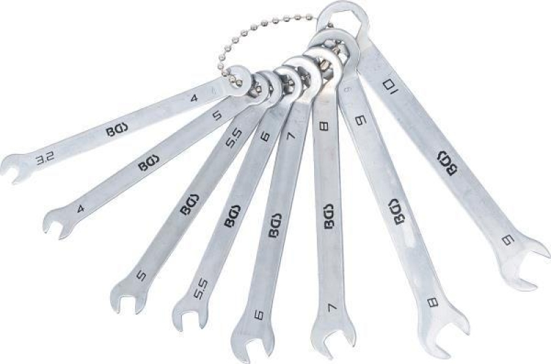 BGS Spanner Set, ring / open ended