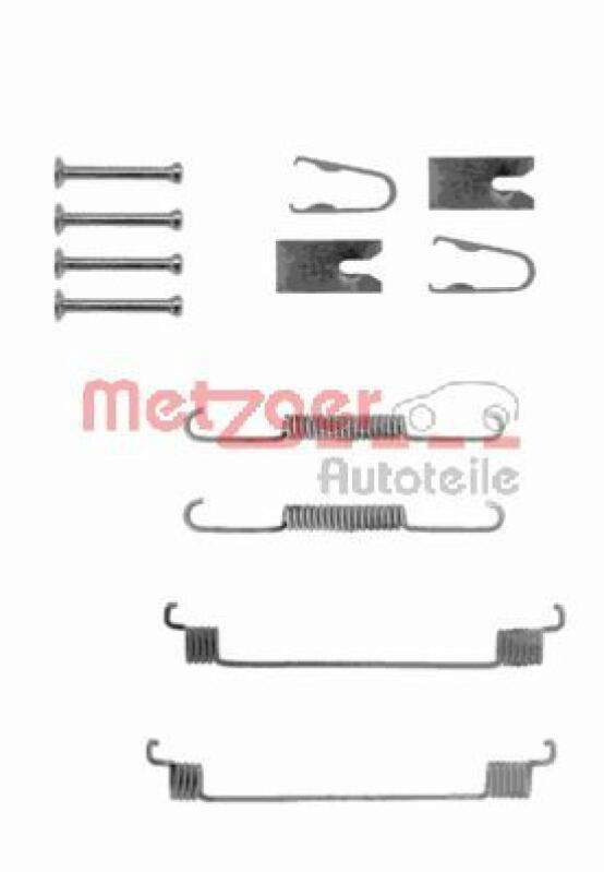 METZGER Zubehörsatz Bremsbacken Trommelbremse Montagesatz