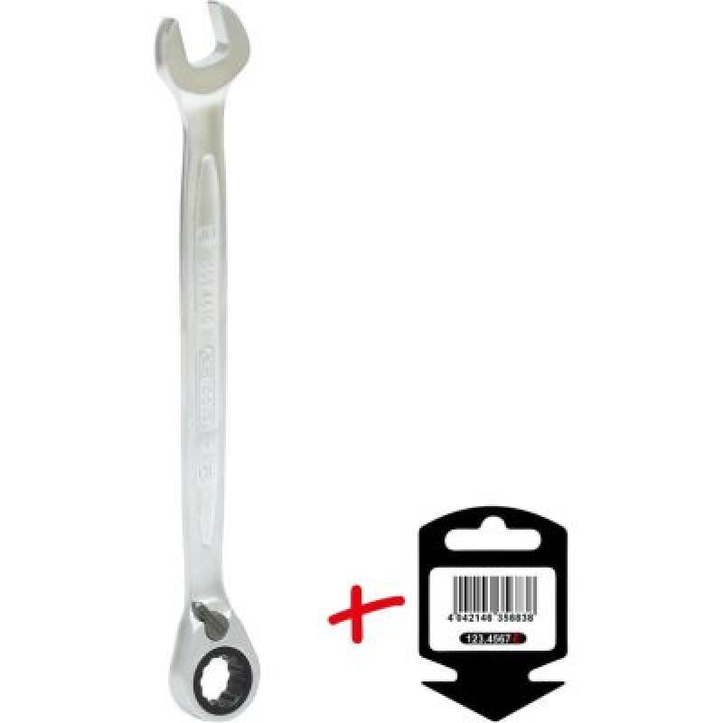 KS TOOLS Ratchet Ring Open-ended Spanner