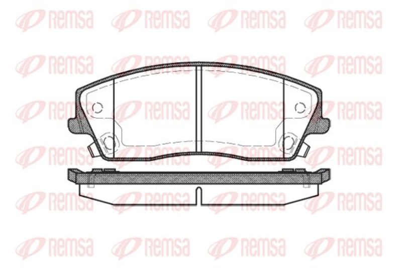 KAWE Brake Pad Set, disc brake