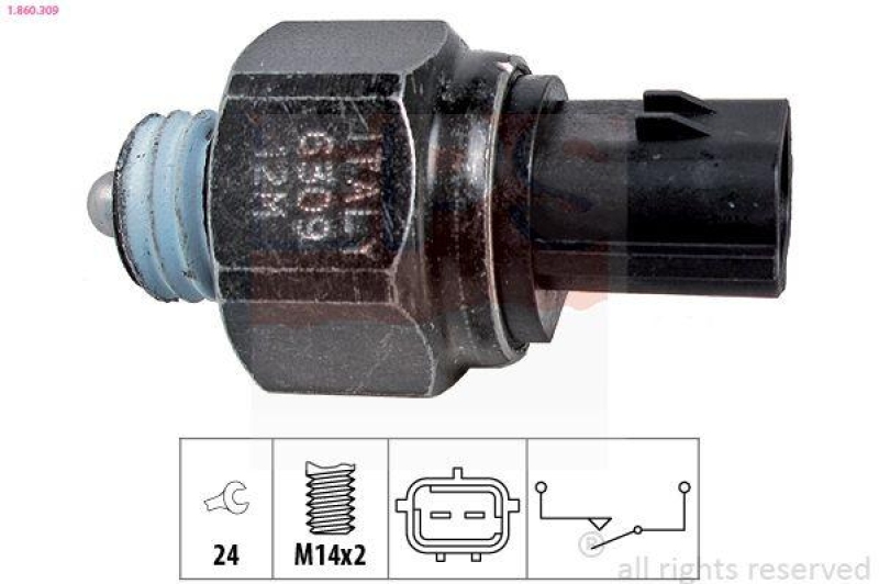 EPS Schalter, Rückfahrleuchte Made in Italy - OE Equivalent