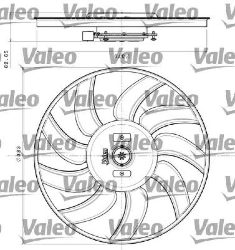 VALEO Lüfter, Motorkühlung