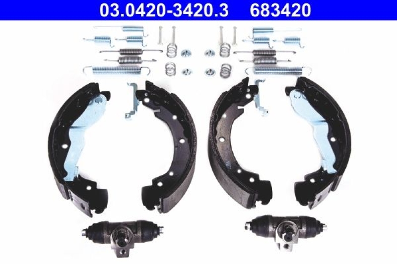 ATE Brake Shoe Set Original ATE Kit