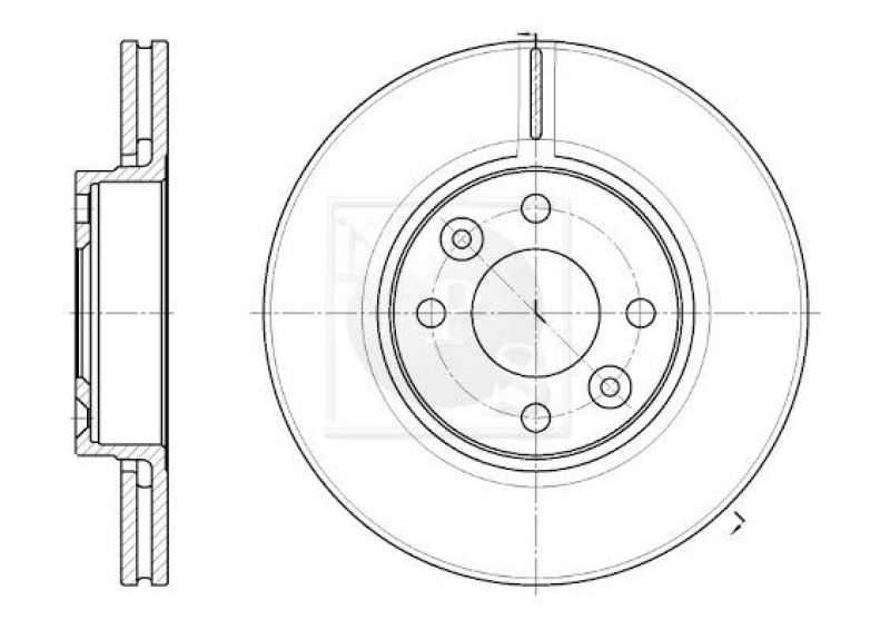 2x NPS Brake Disc