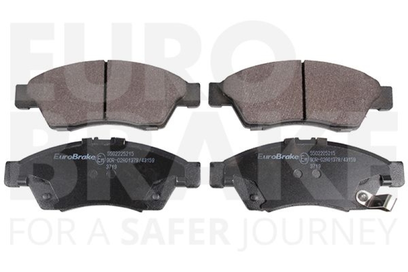 EUROBRAKE Brake Pad Set, disc brake