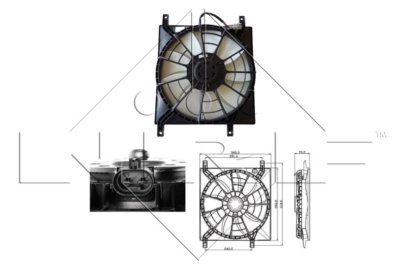 NRF Fan, engine cooling