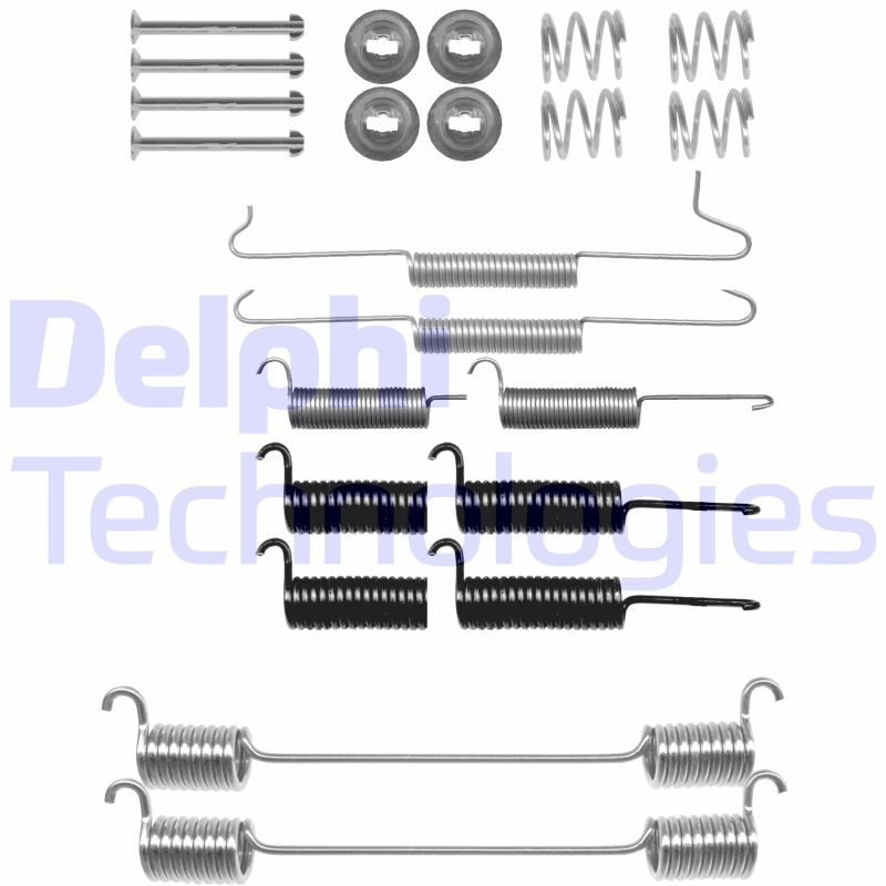 DELPHI Zubehörsatz Bremsbacken Trommelbremse Montagesatz