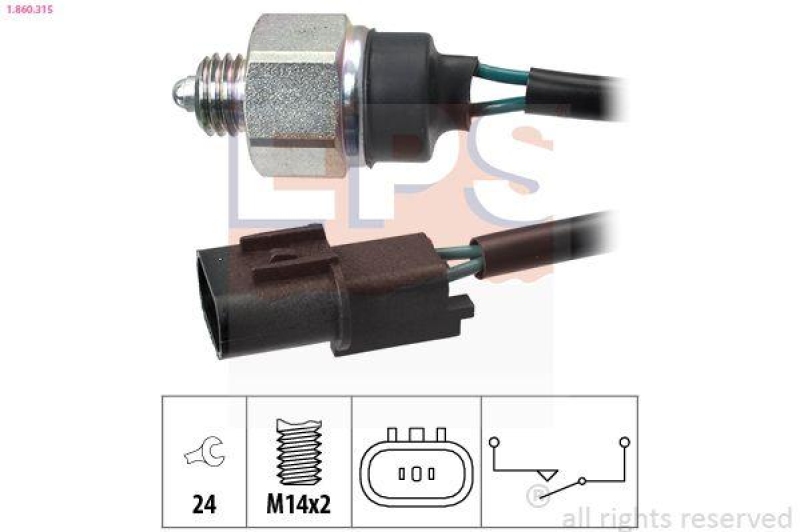 EPS Schalter, Rückfahrleuchte Made in Italy - OE Equivalent