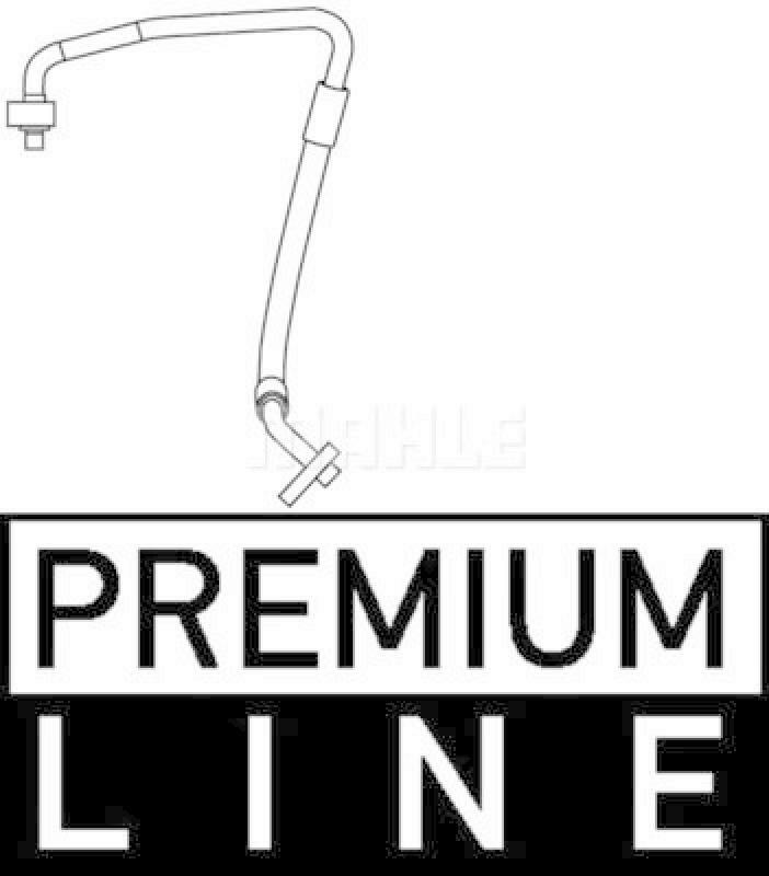 MAHLE High Pressure Line, air conditioning PREMIUM LINE