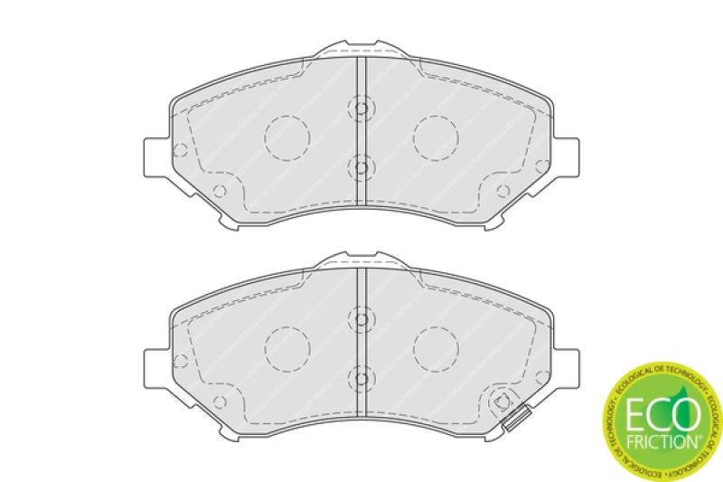 FERODO Bremsbelagsatz, Scheibenbremse PREMIER ECO FRICTION