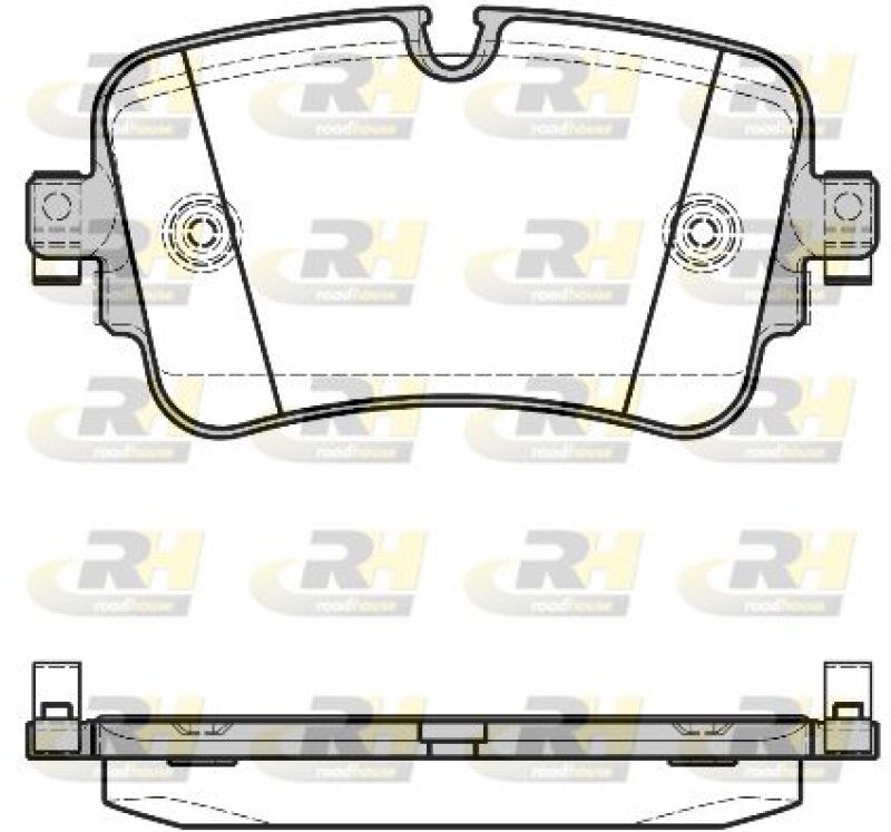 ROADHOUSE Brake Pad Set, disc brake