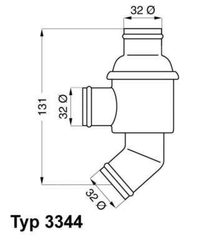 BorgWarner (Wahler) Thermostat, coolant