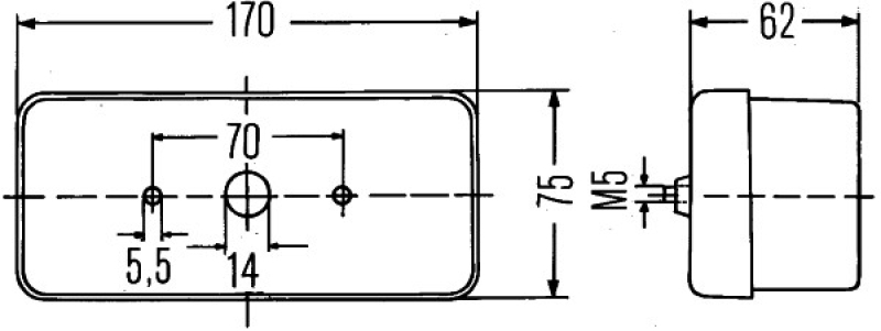 HELLA Combination Rearlight