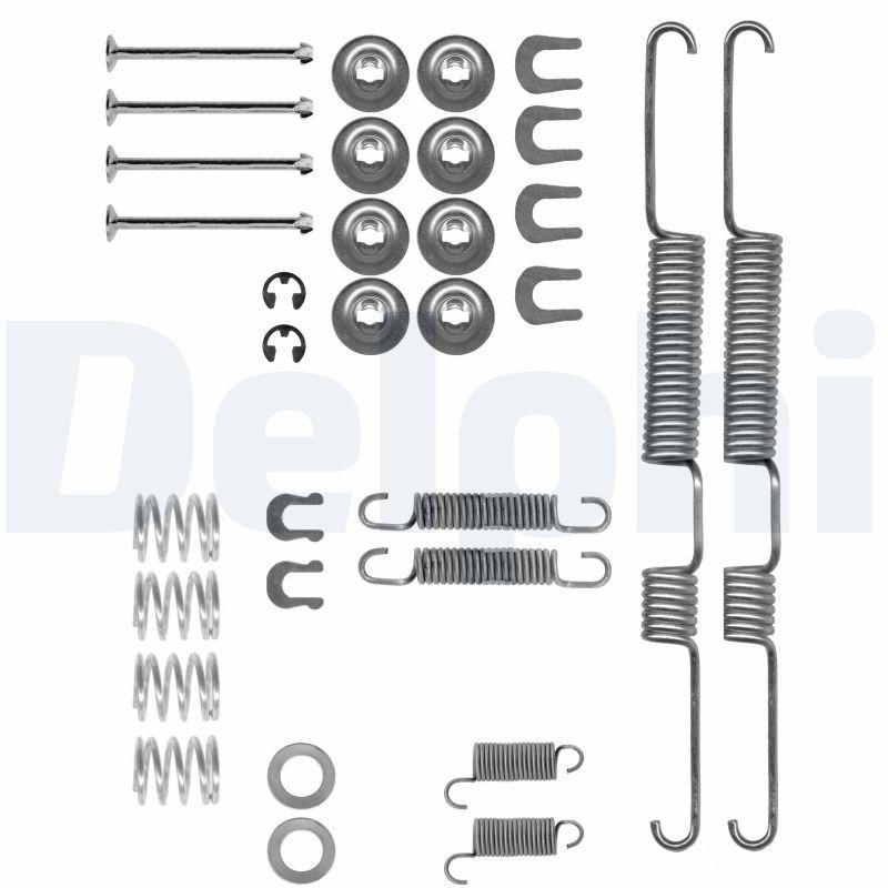 DELPHI Zubeh&ouml;rsatz Bremsbacken Trommelbremse Montagesatz