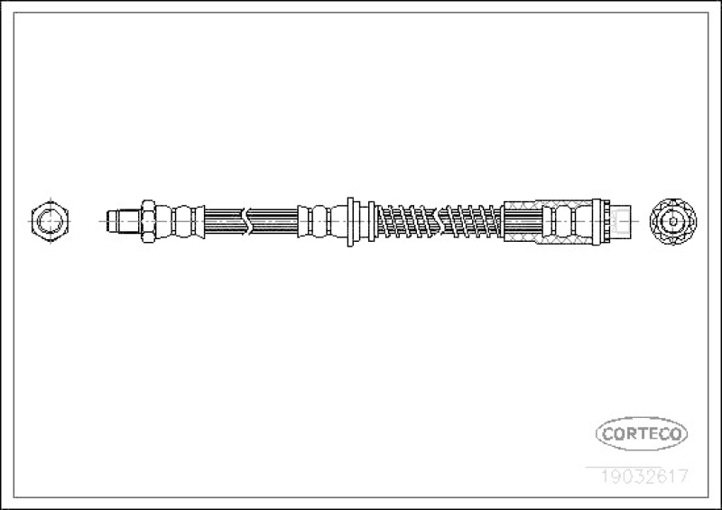 CORTECO Bremsschlauch