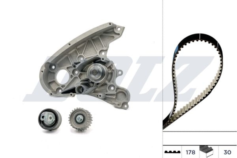 DOLZ Water Pump & Timing Belt Set