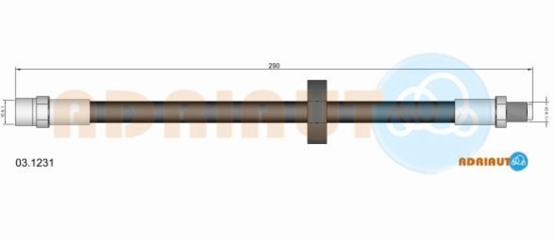 ADRIAUTO Brake Hose