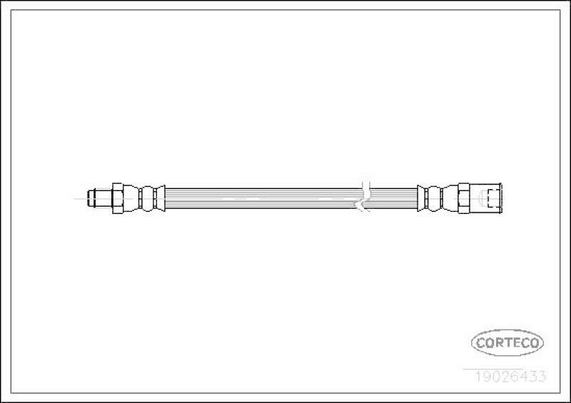 CORTECO Brake Hose