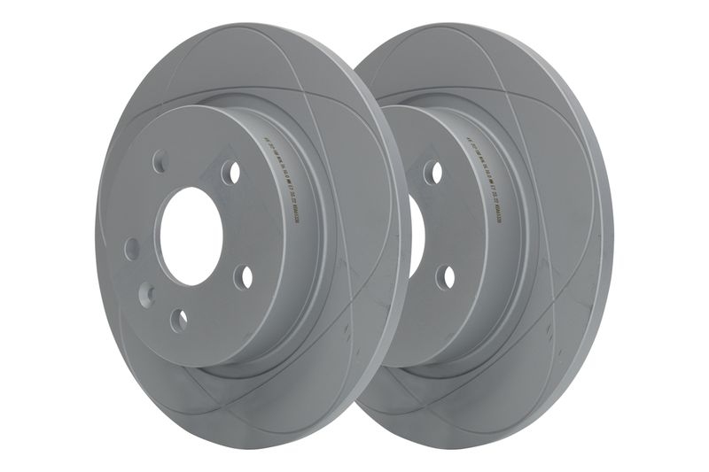 2x ATE Powerdisc Bremsscheiben Ø268mm + Beläge hinten passend für Opel Mokka X