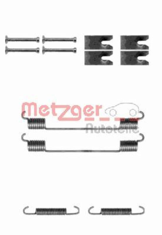 METZGER Zubehörsatz Bremsbacken Trommelbremse Montagesatz