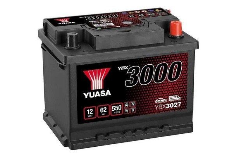 YUASA Starterbatterie YBX3000 SMF Batteries