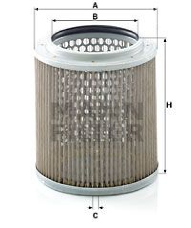 MANN-FILTER Filter, operating hydraulics