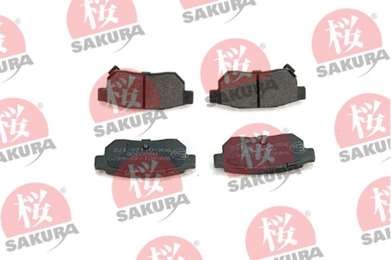 SAKURA Brake Pad Set, disc brake