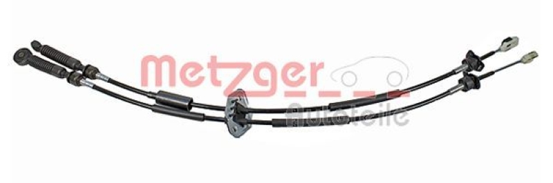 METZGER Cable Pull, manual transmission