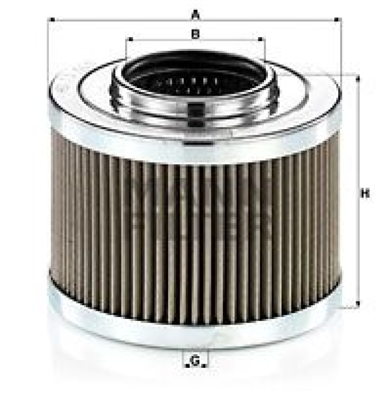 MANN-FILTER Filter, operating hydraulics