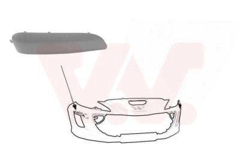 VAN WEZEL Cover, bumper