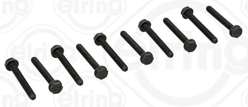 ELRING Bolt Set, crankshaft brackets