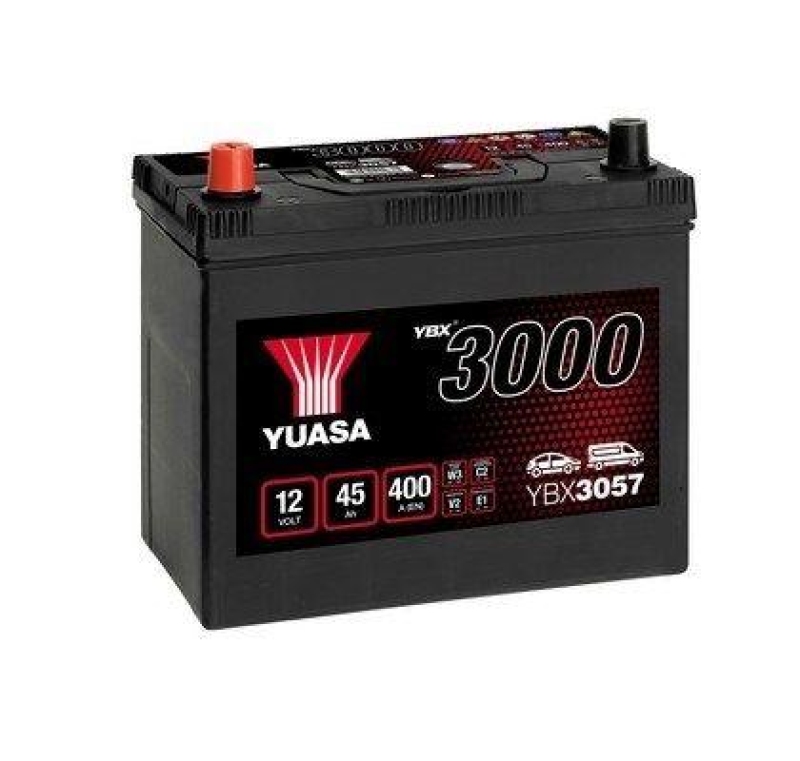 YUASA Starterbatterie YBX3000 SMF Batteries