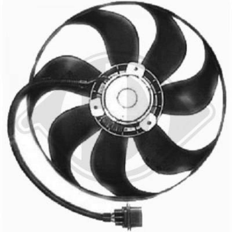 DIEDERICHS Fan, radiator