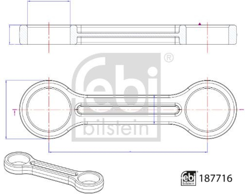 FEBI BILSTEIN Stange/Strebe, Stabilisator