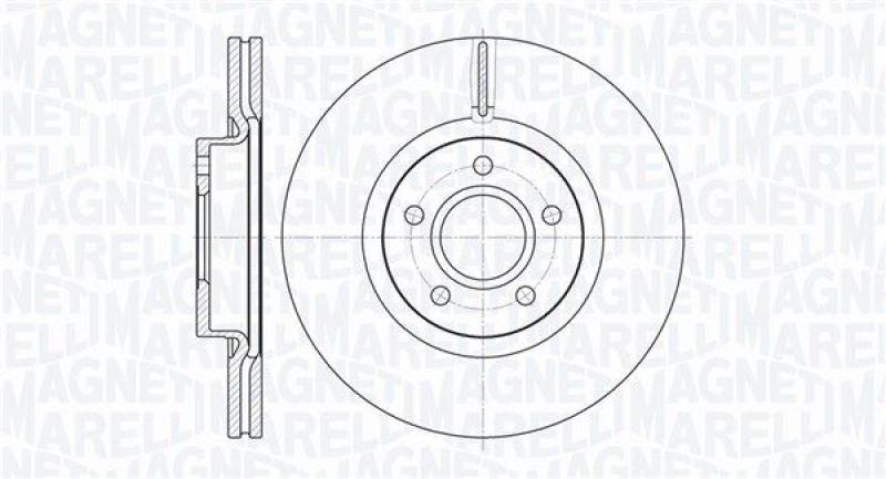 MAGNETI MARELLI Brake Disc