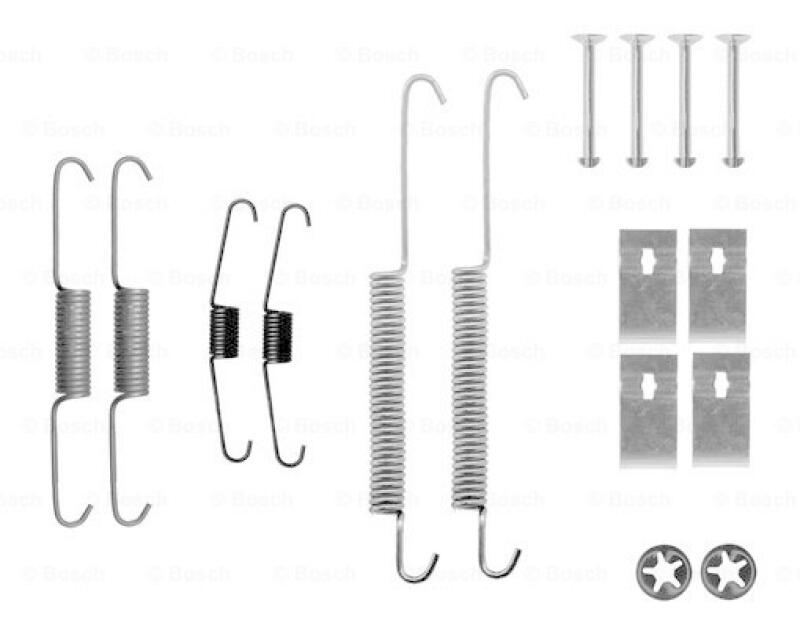 BOSCH Zubehörsatz Bremsbacken Trommelbremse Montagesatz